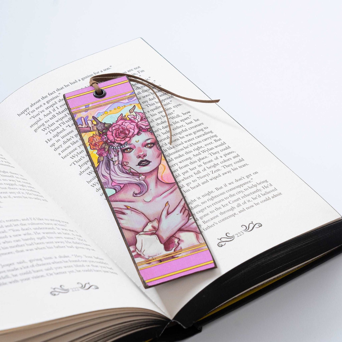 FOREST SPIRIT WOODEN BOOKMARK - WB004 - Apnoia
