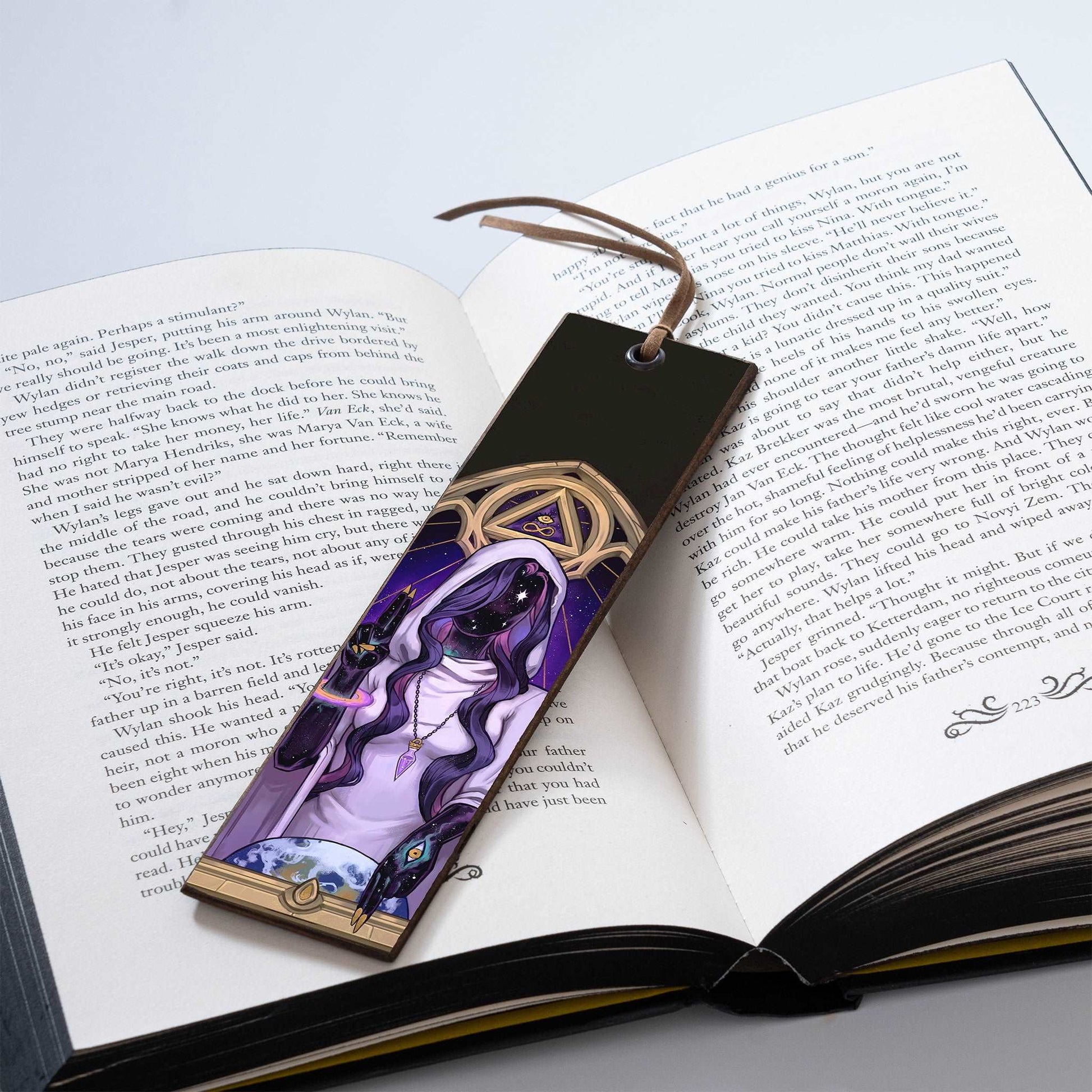 AS ABOVE SO BELOW WOODEN BOOKMARK - WB009 - Apnoia