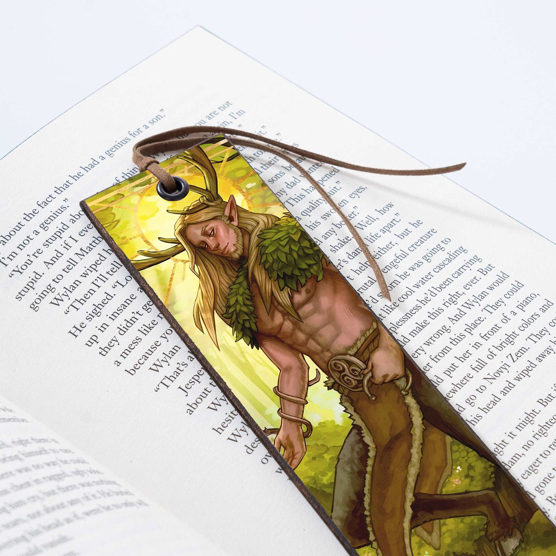 CERNUNNOS WOODEN BOOKMARK - WB011 - Apnoia