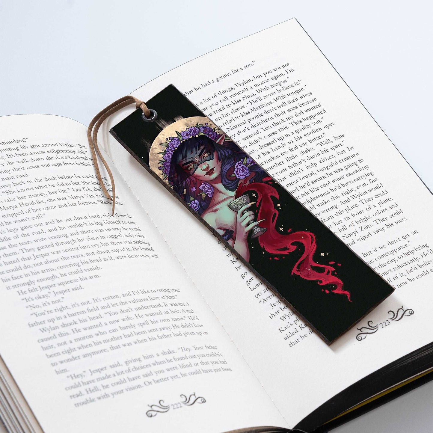 AURORA WOODEN BOOKMARK- WB031 - Apnoia