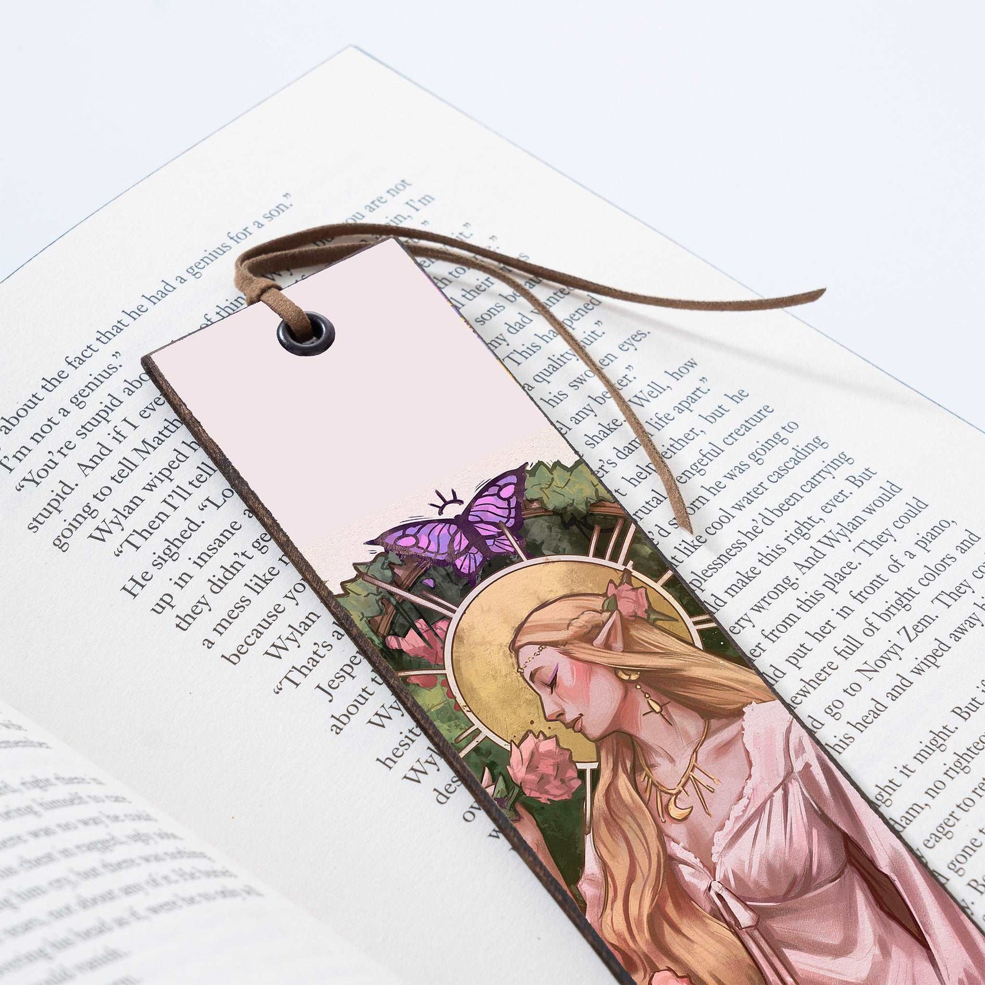 SWEET SCENT WOODEN BOOKMARK- WB032 - Apnoia