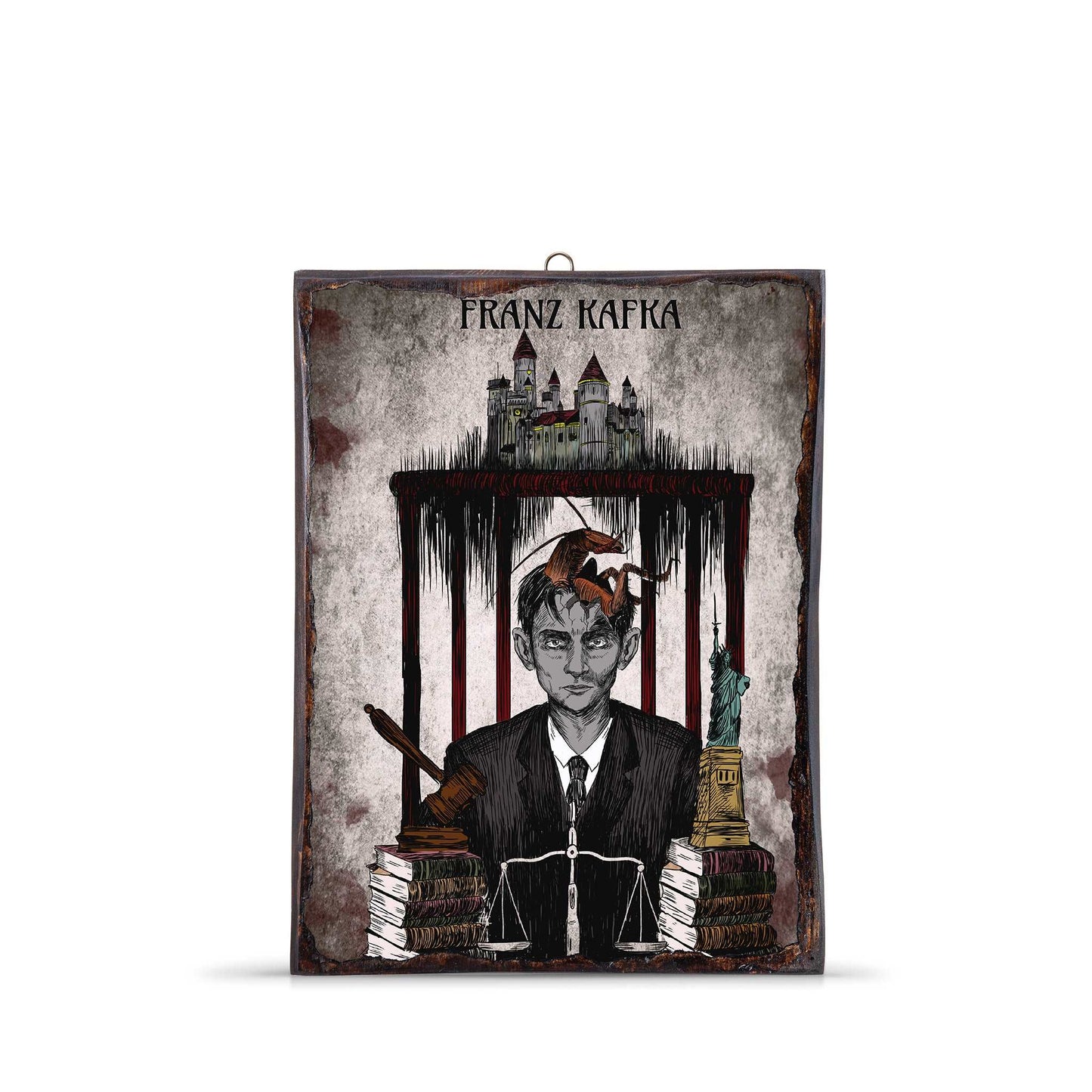 FRANZ KAFKA WOODEN FRAME - WF022 - Apnoia