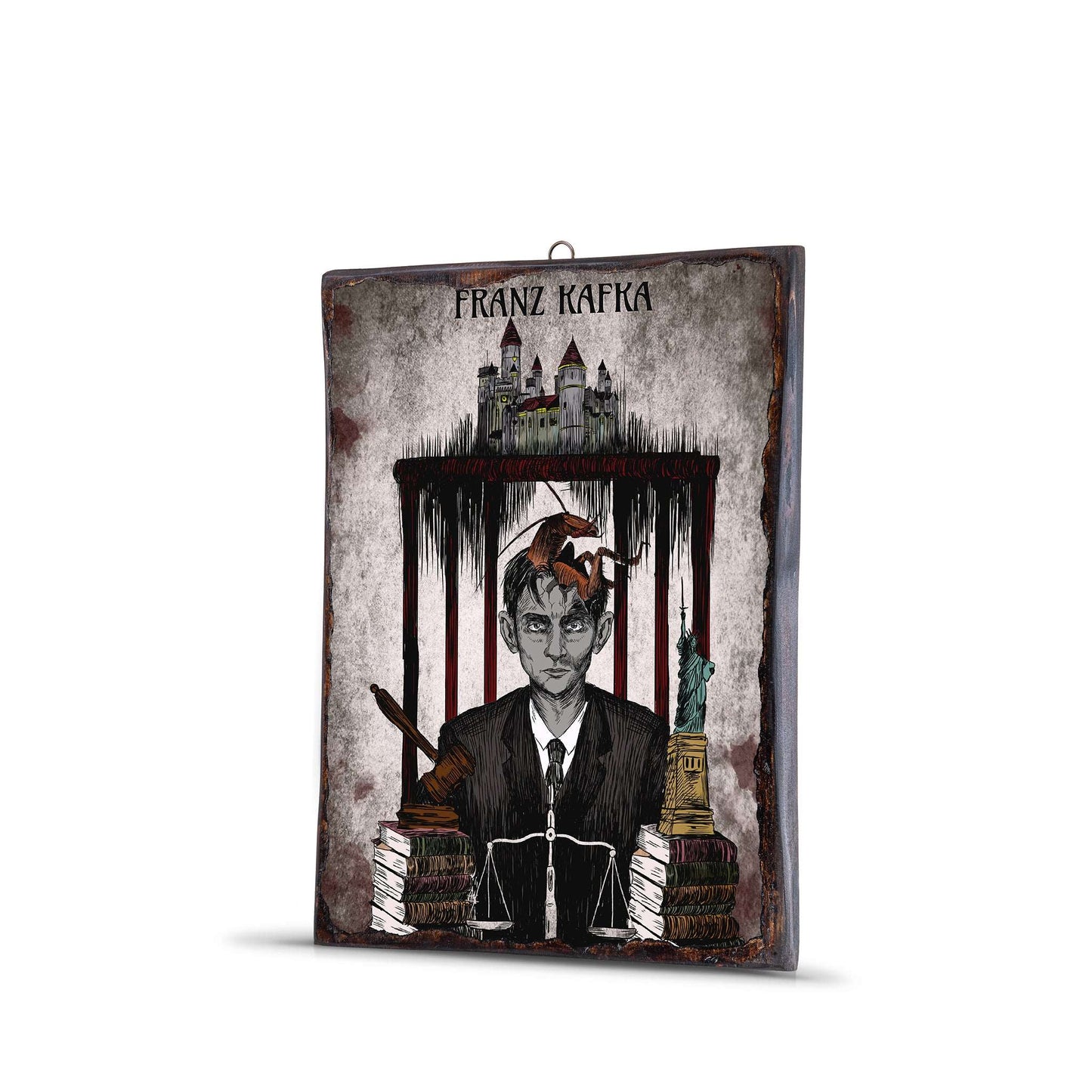 FRANZ KAFKA WOODEN FRAME - WF022 - Apnoia