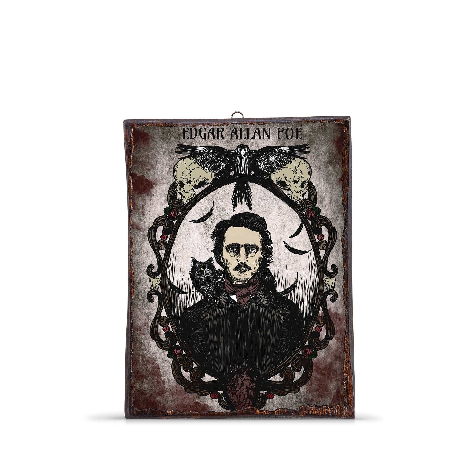 EDGAR ALLAN POE WOODEN FRAME - WF025 - Apnoia