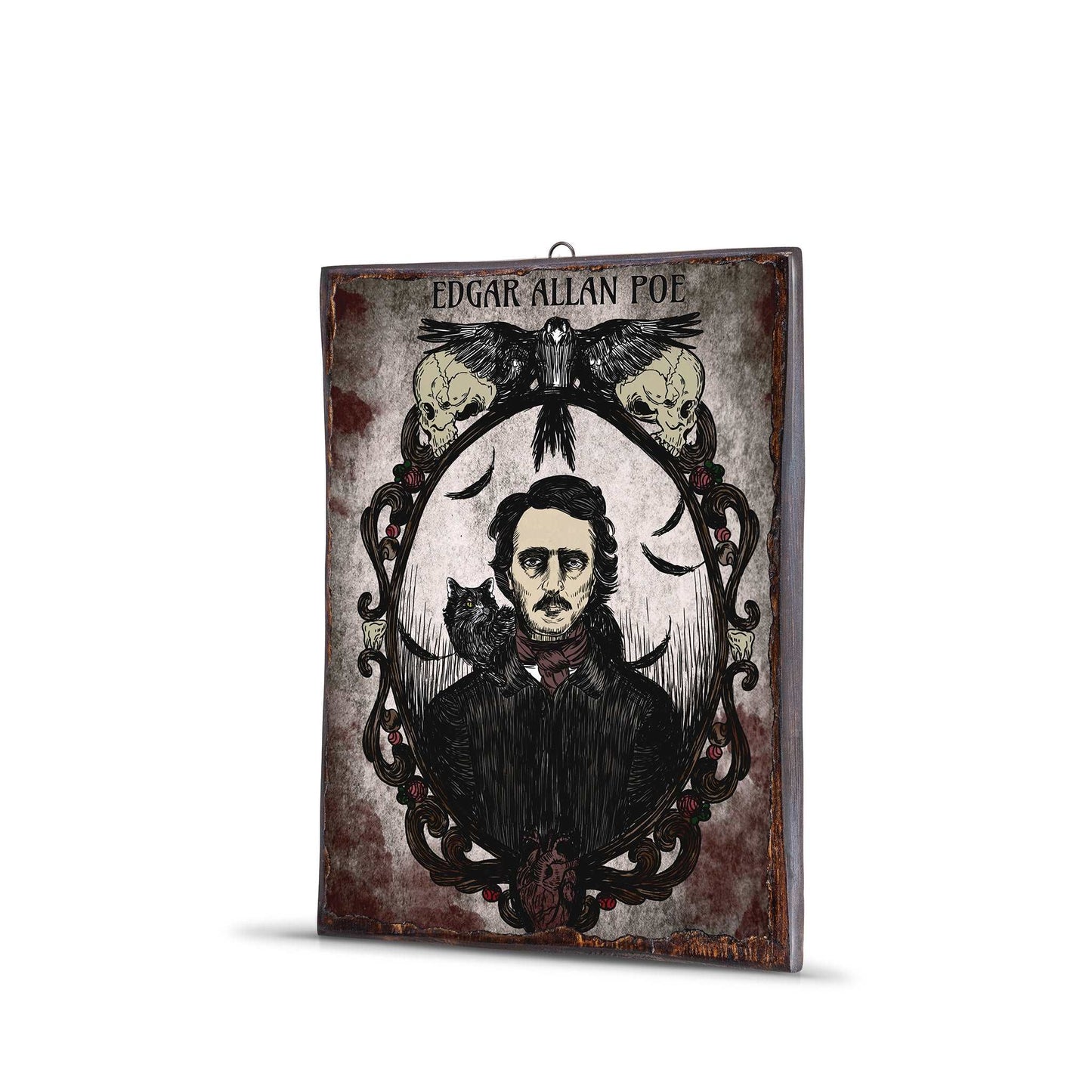 EDGAR ALLAN POE WOODEN FRAME - WF025 - Apnoia