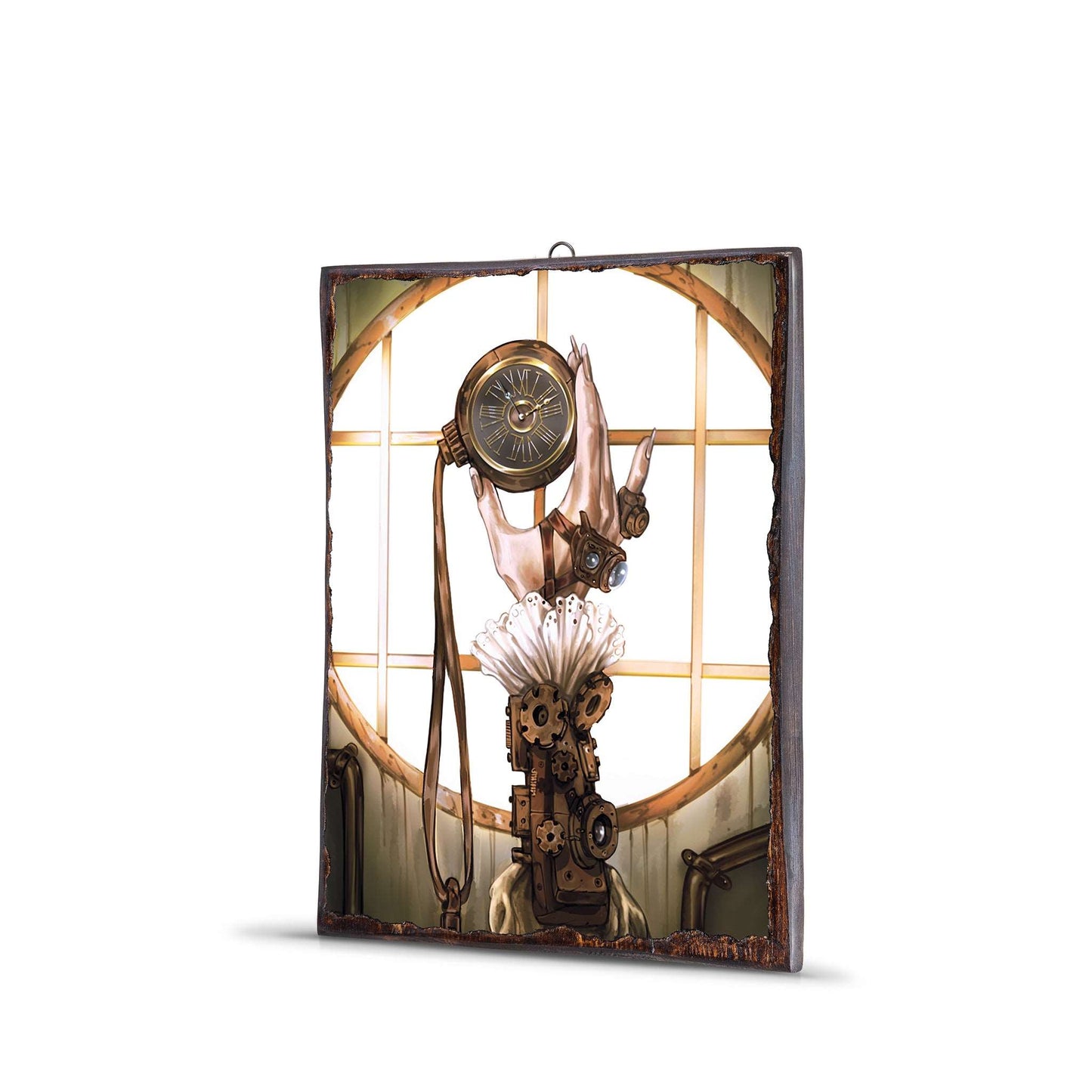 STEAMPUNK WOODEN FRAME - WF042 - Apnoia