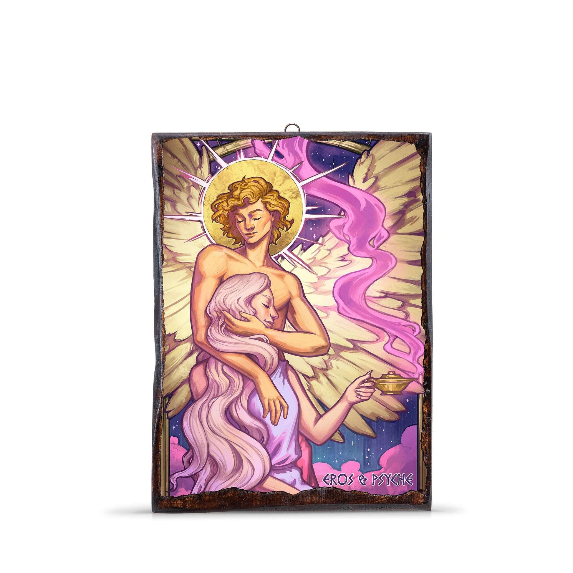 EROS AND PSYCHE WOODEN FRAME - WF051 - Apnoia