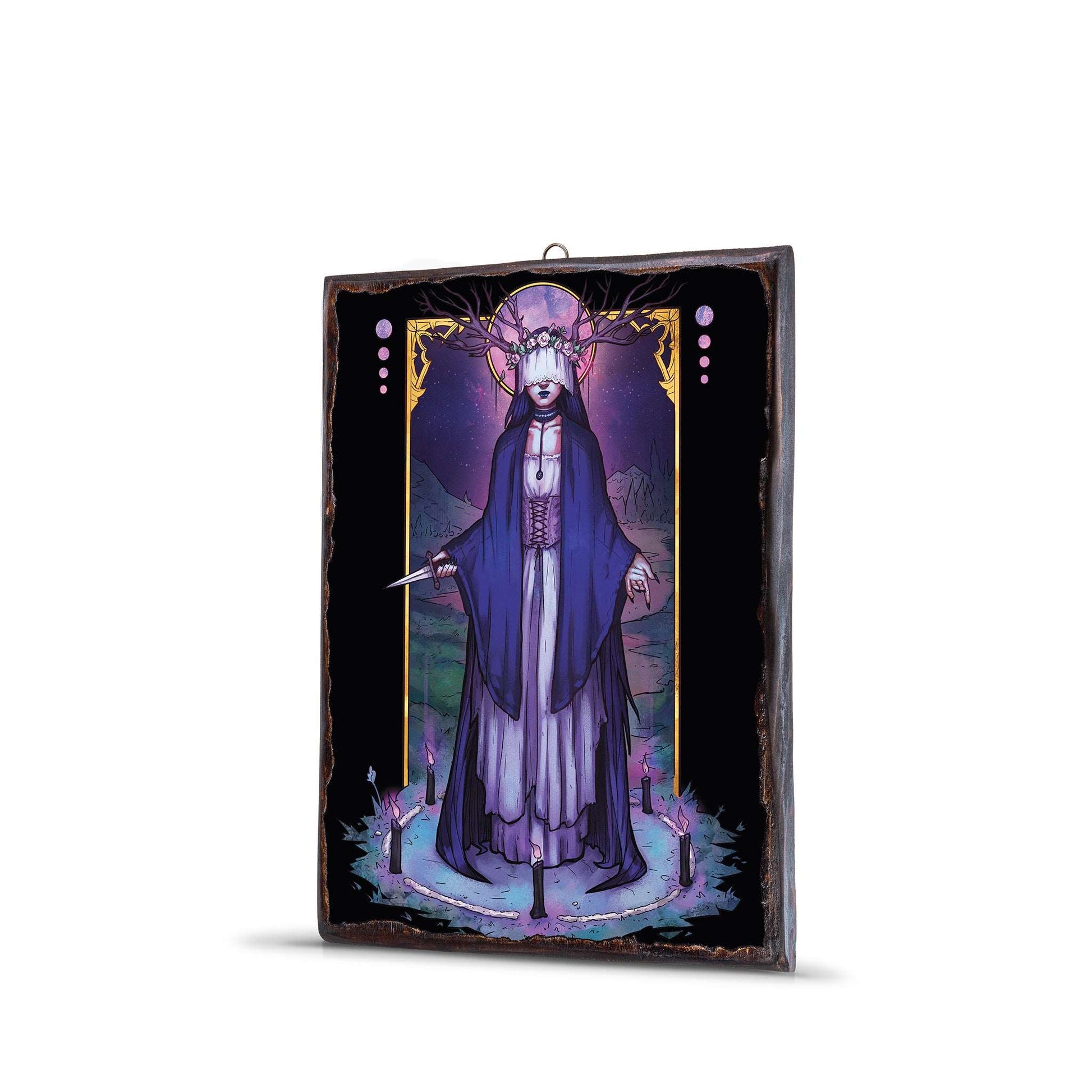 MOON PRIESTESS WOODEN FRAME - WF076 - Apnoia