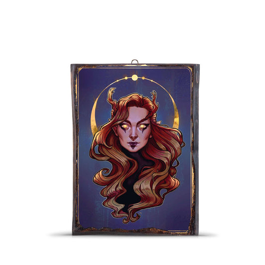 STAR DEMON WOODEN FRAME - WF081 - Apnoia
