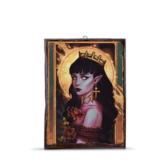 QUEEN OF ROSES WOODEN FRAME - WF082 - Apnoia