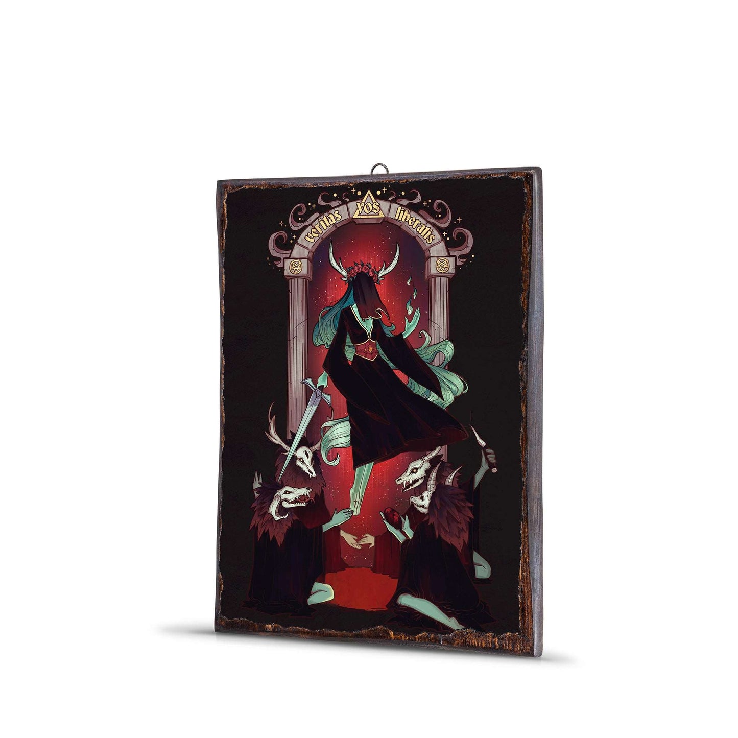 VERITAS VOS LIBERATIS WOODEN FRAME - WF084 - Apnoia