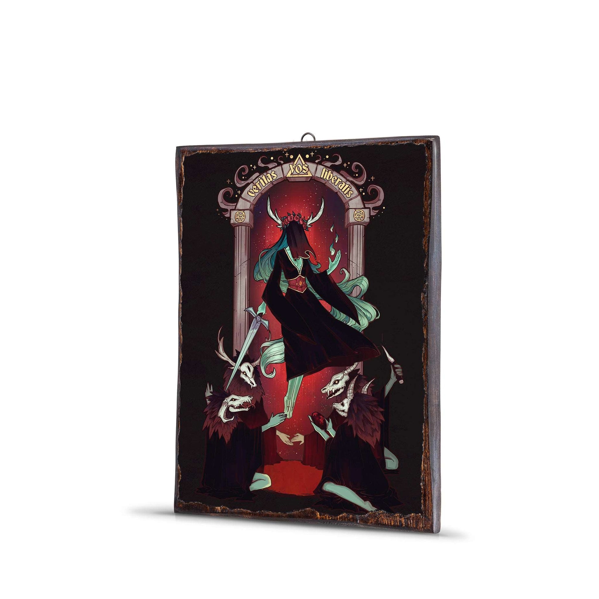 VERITAS VOS LIBERATIS WOODEN FRAME - WF084 - Apnoia