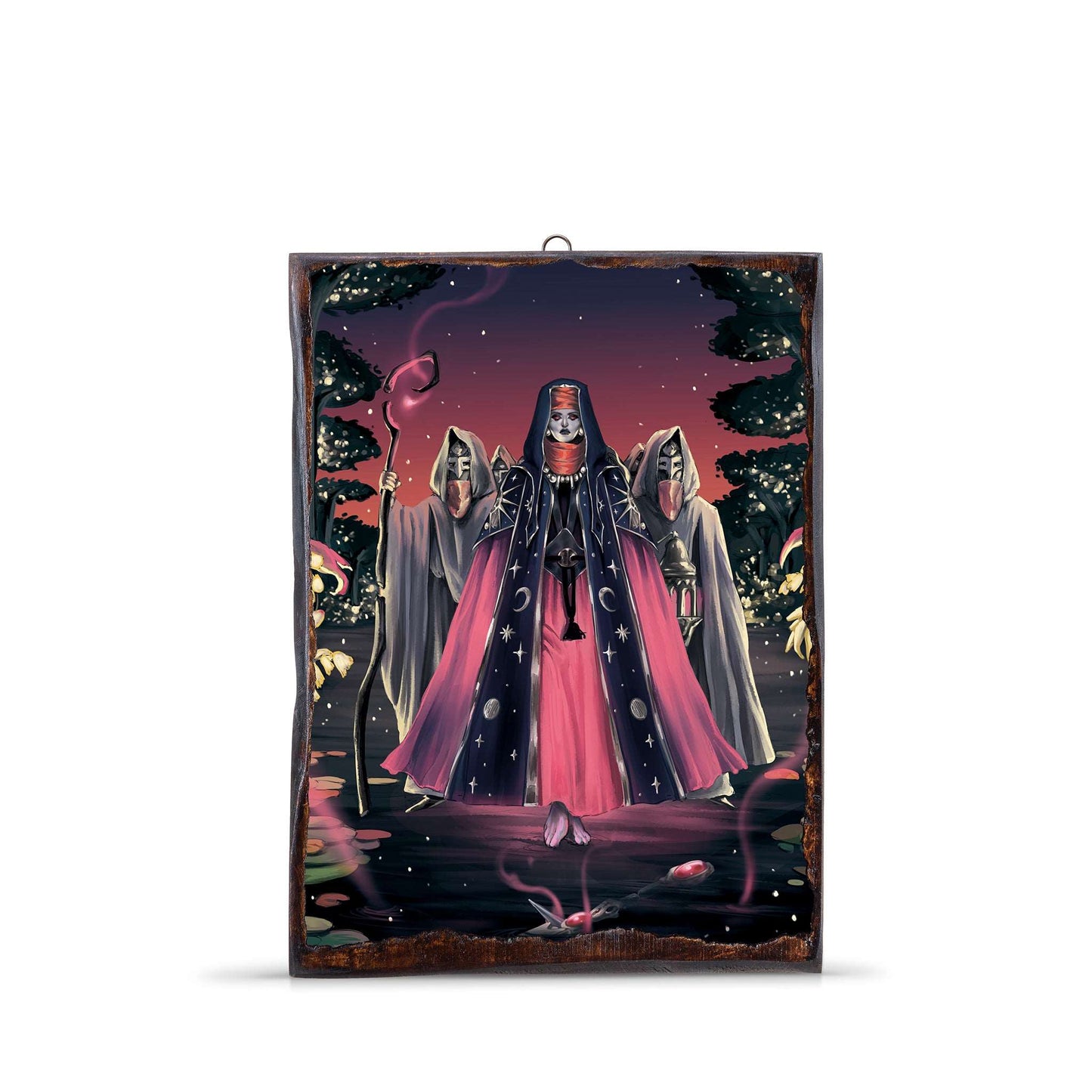 CEREMONIAL MAGIC WOODEN FRAME - WF098 - Apnoia