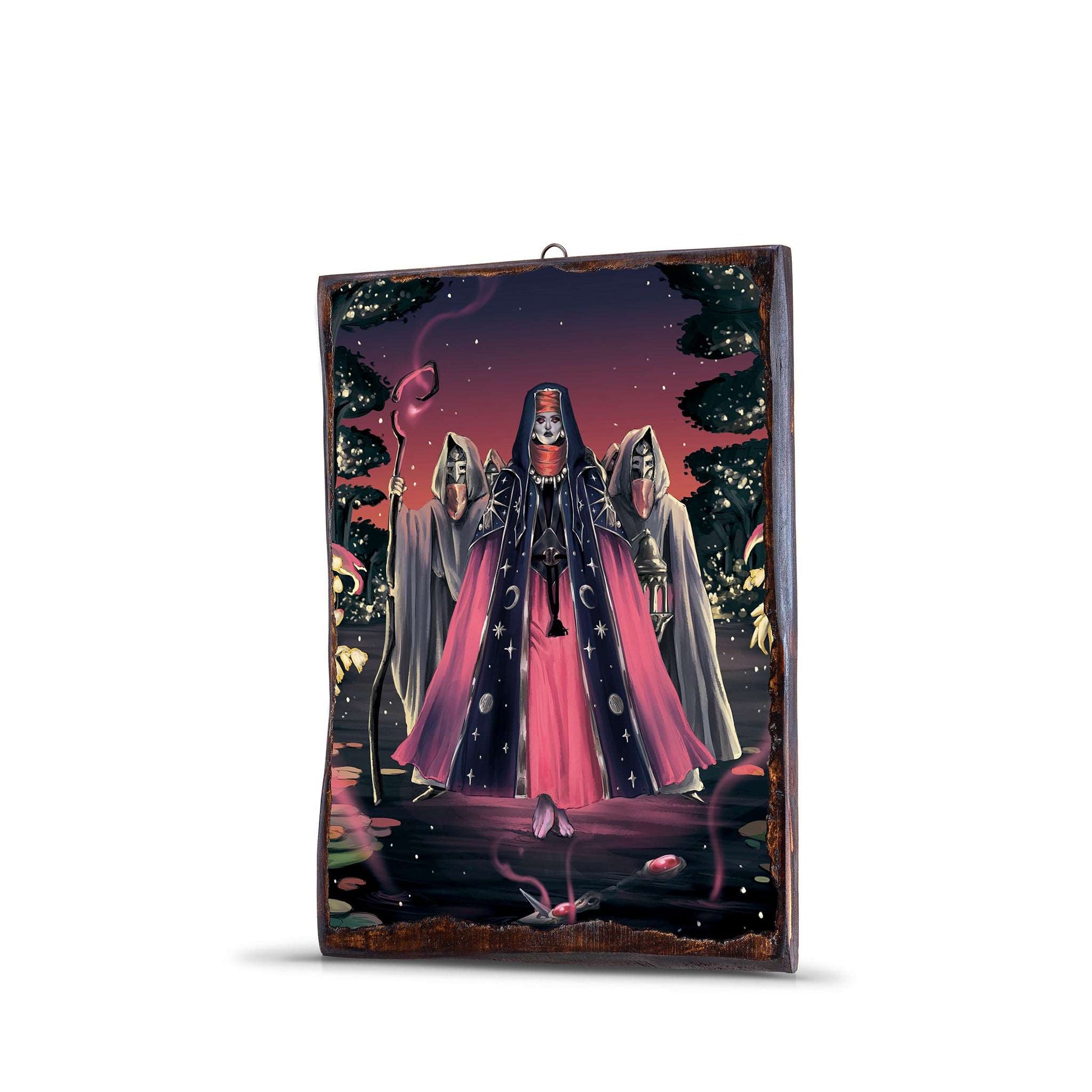 CEREMONIAL MAGIC WOODEN FRAME - WF098 - Apnoia