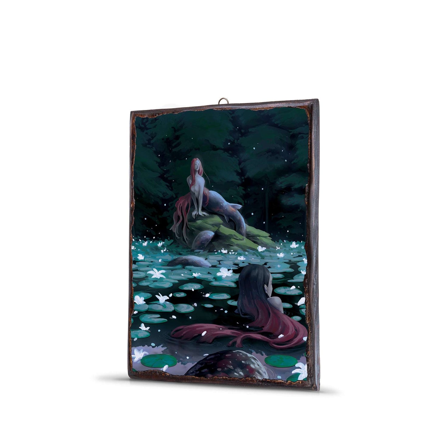 MERMAIDS WOODEN FRAME - WF136 - Apnoia
