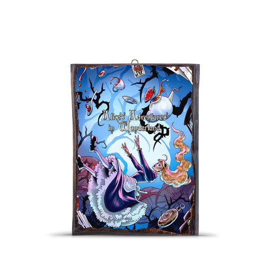 ALICE IN WONDERLAND WOODEN FRAME - WF150 - Apnoia