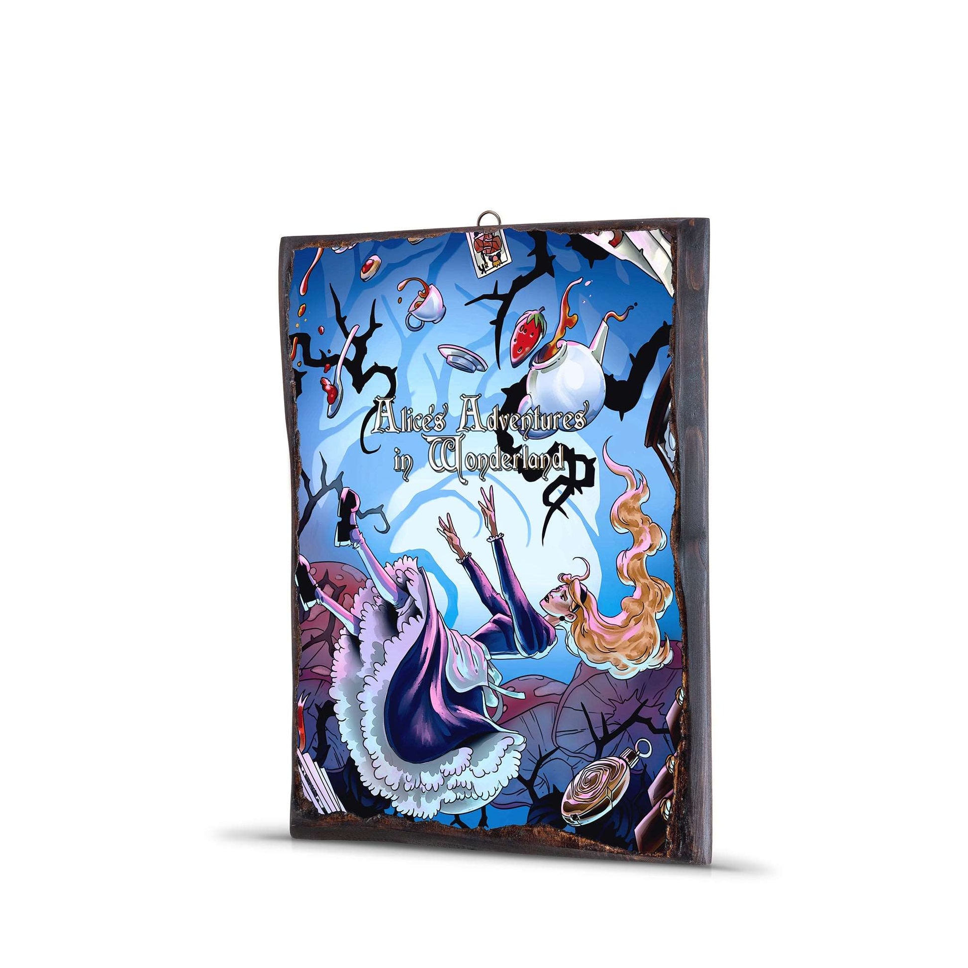 ALICE IN WONDERLAND WOODEN FRAME - WF150 - Apnoia