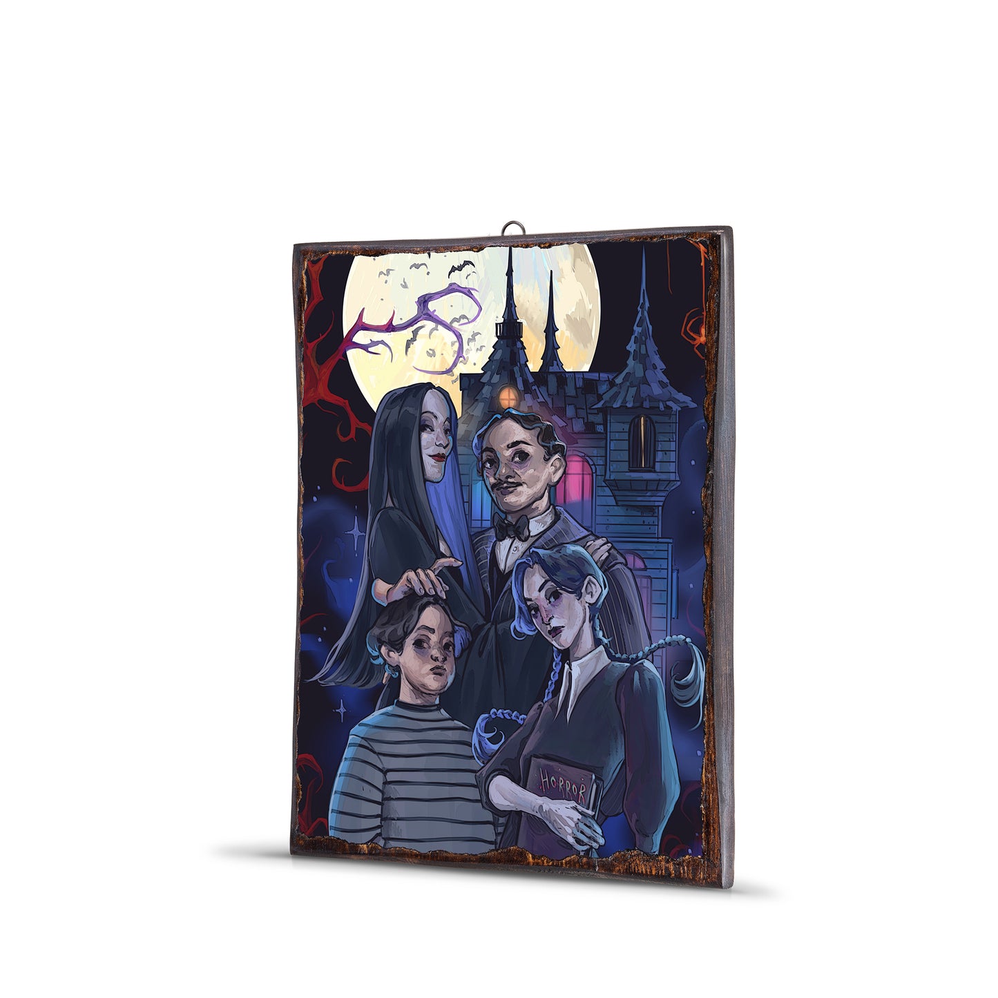 THE ADDAMS FAMILY WOODEN FRAME - WF151