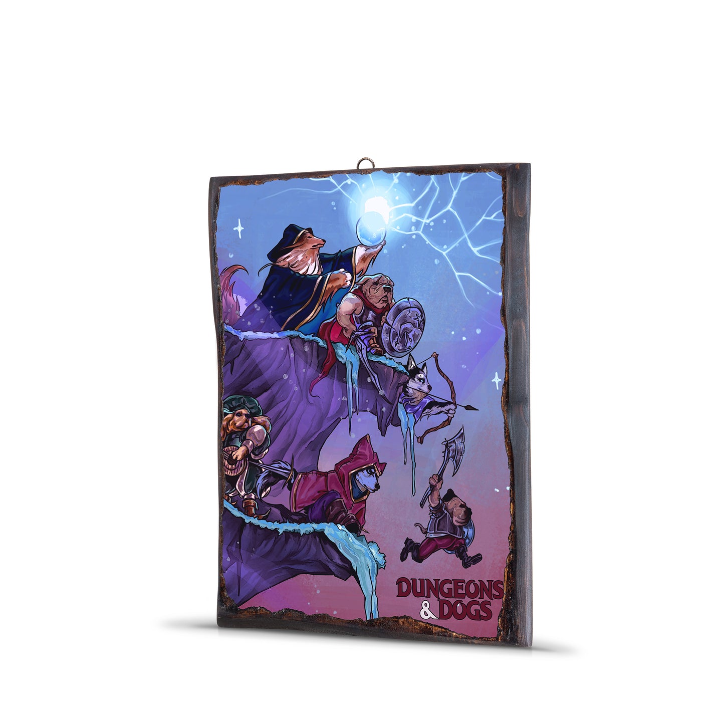 D&D DUNGEONS AND DOGS WOODEN FRAME - WF158