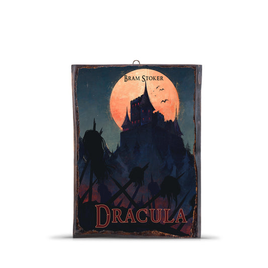 BRAM STOKER DRACULA WOODEN FRAME - WF161