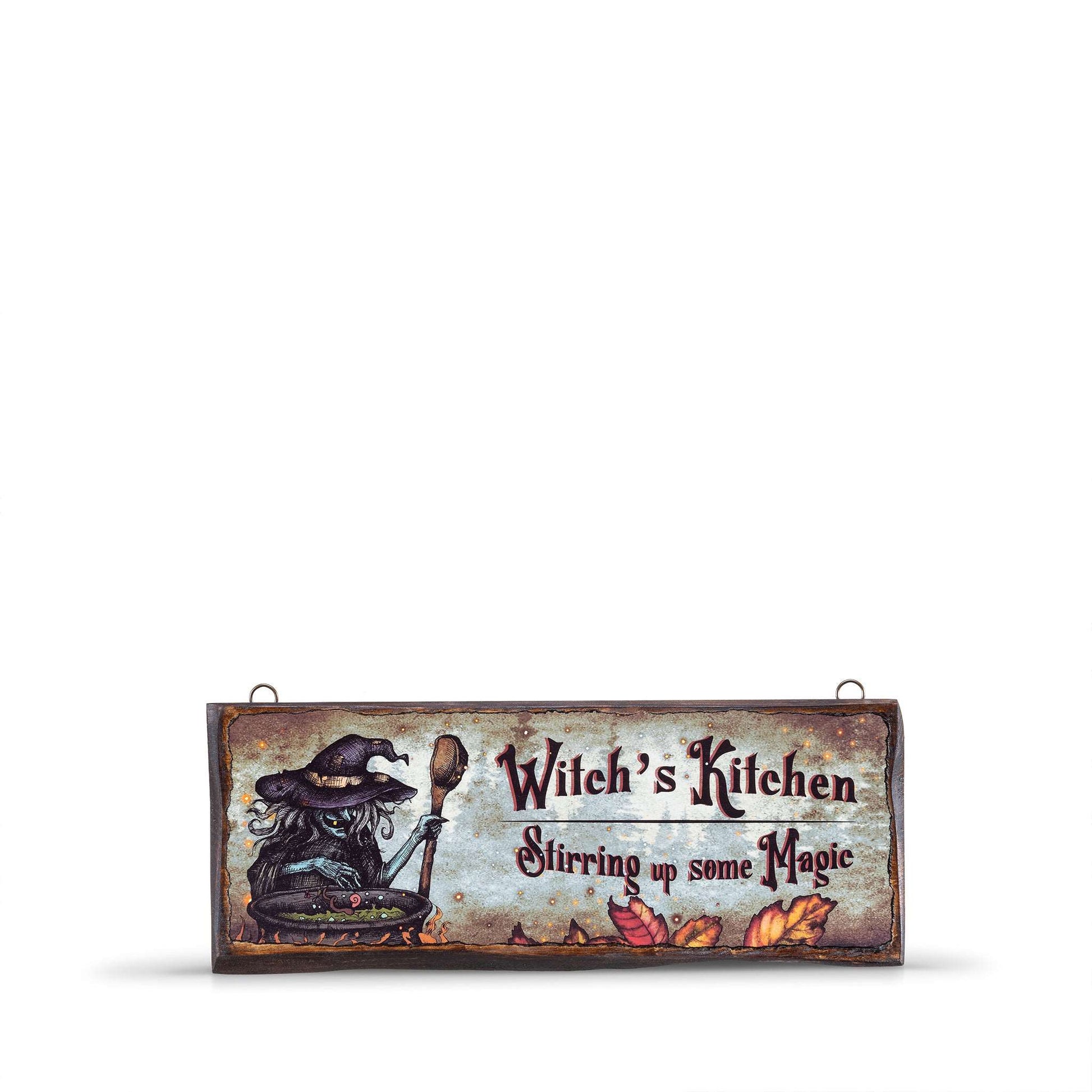WITCH'S KITCHEN WOODEN SIGN - WS001 - Apnoia