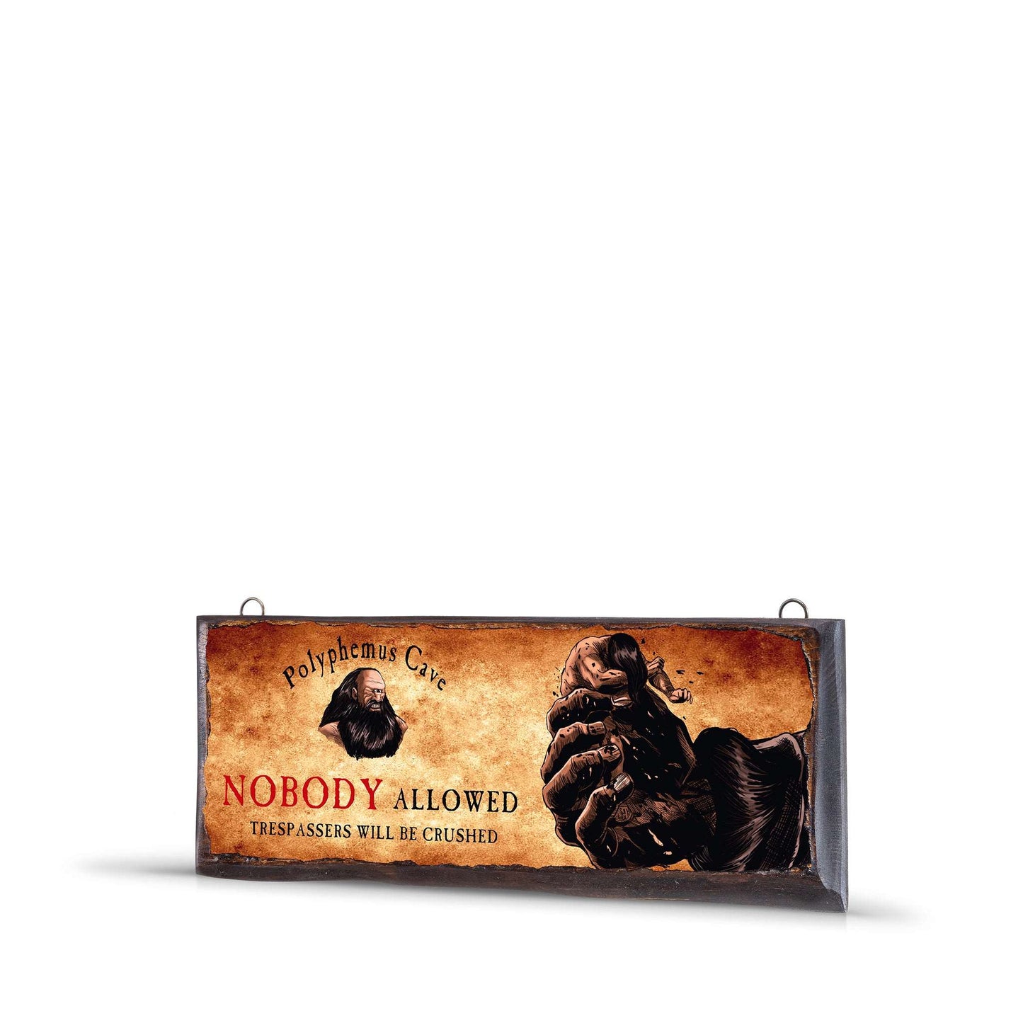 POLYPHEMUS CAVE WOODEN SIGN - WS006 - Apnoia