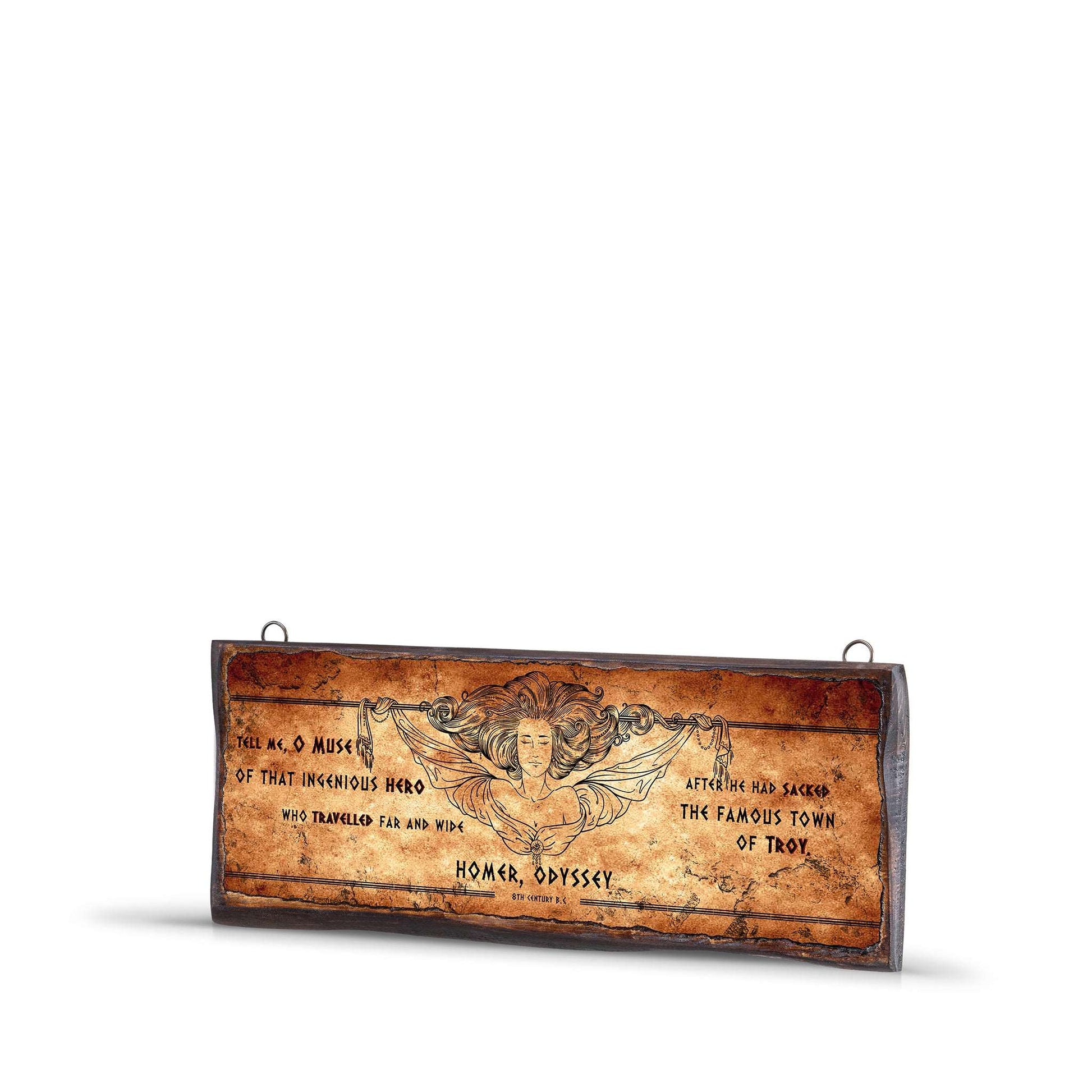 MUSE AND HOMER WOODEN SIGN-WS019 - Apnoia