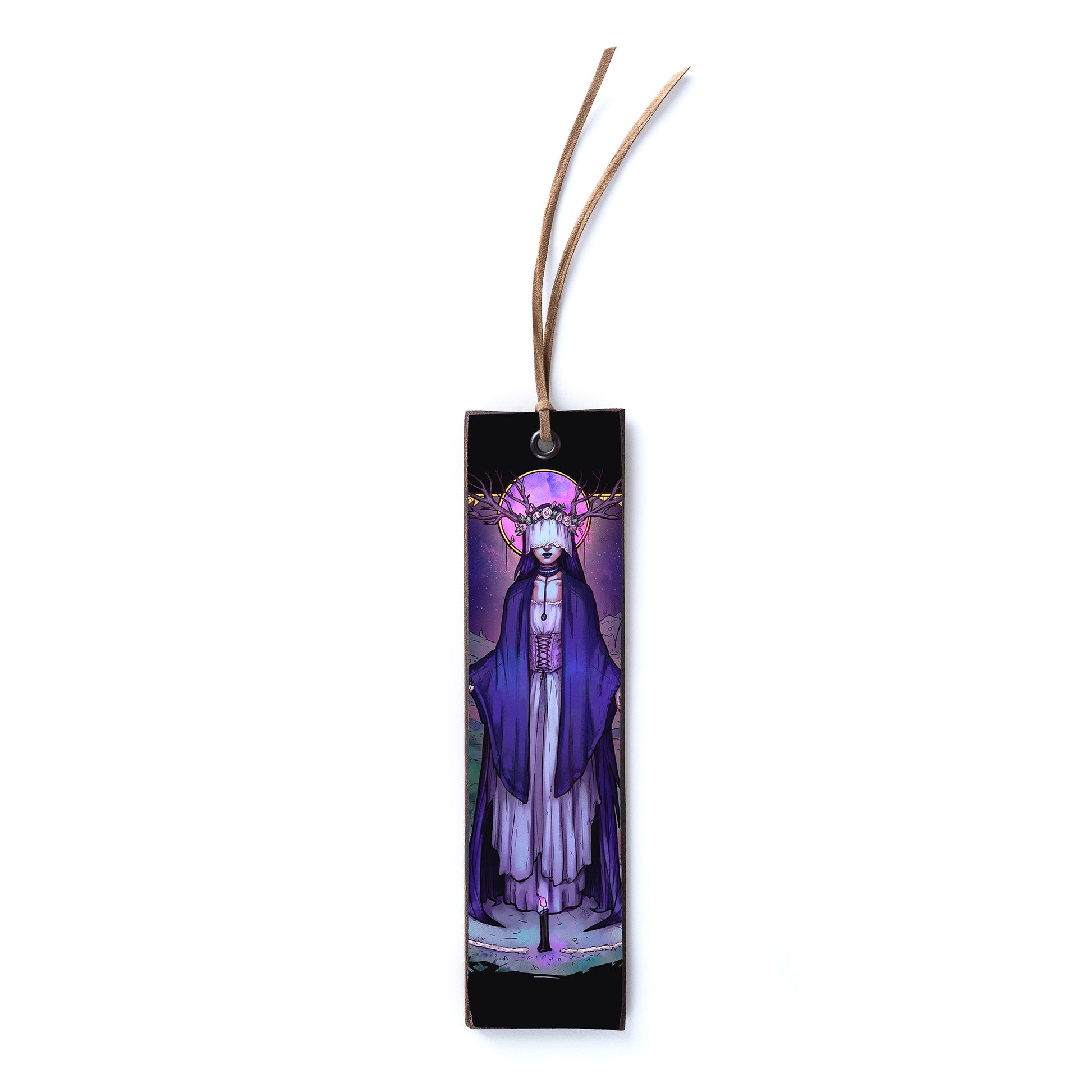 MOON PRIESTESS WOODEN BOOKMARK- WB001 - Apnoia