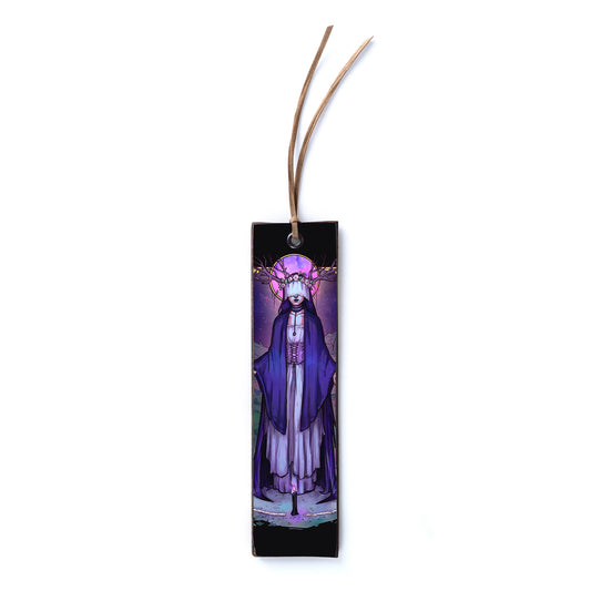 MOON PRIESTESS WOODEN BOOKMARK- WB001 - Apnoia
