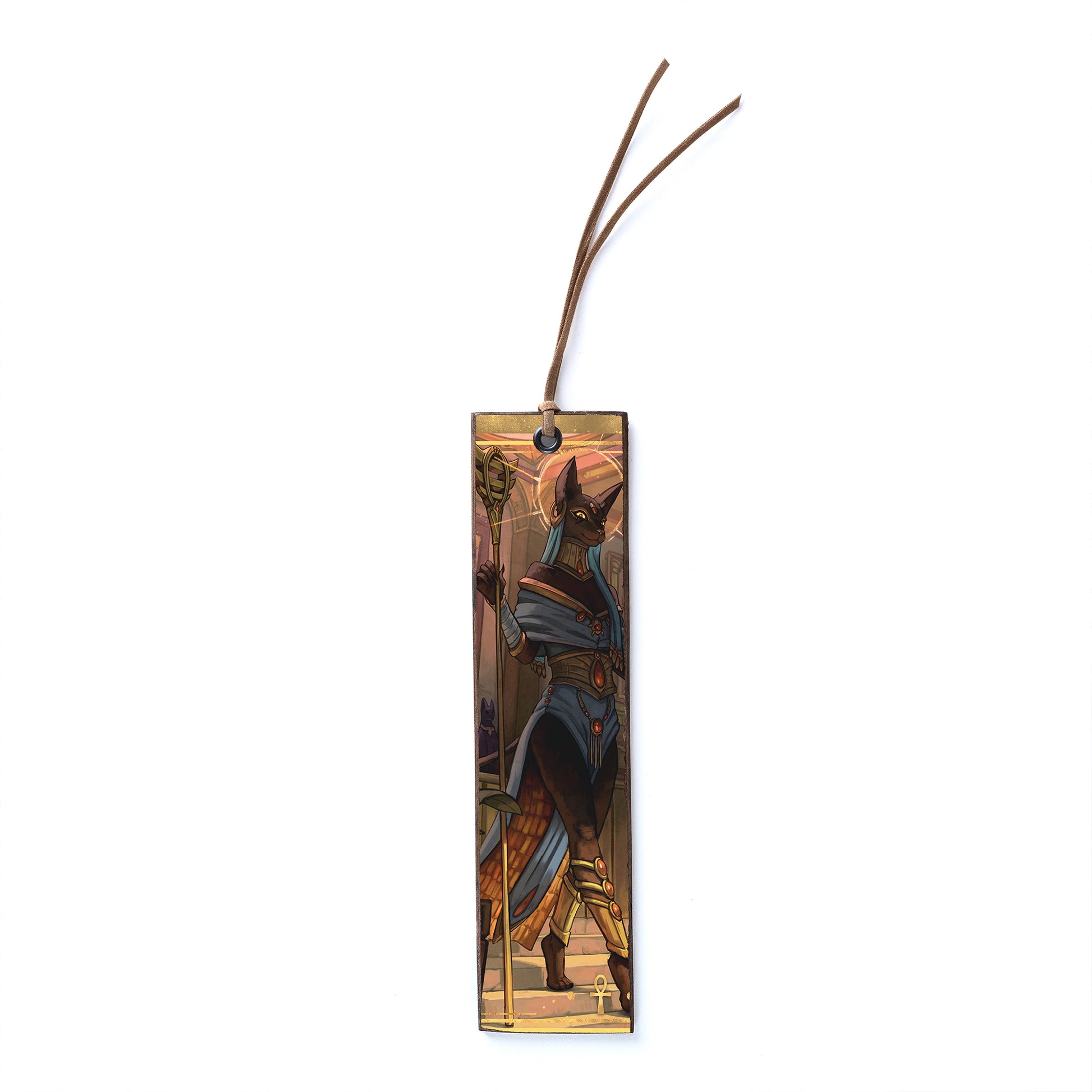 BASTET WOODEN BOOKMARK - WB013 - Apnoia
