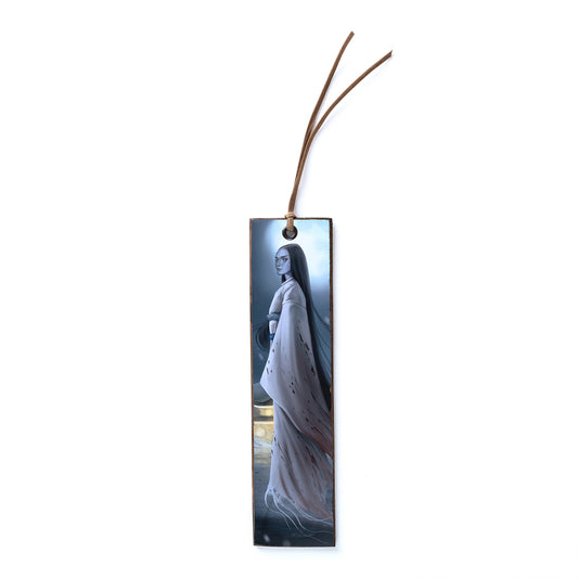 YUKI-ONNA WOODEN BOOKMARK - WB020 - Apnoia