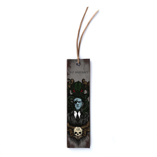 H.P LOVECRAFT WOODEN BOOKMARK- WB022 - Apnoia