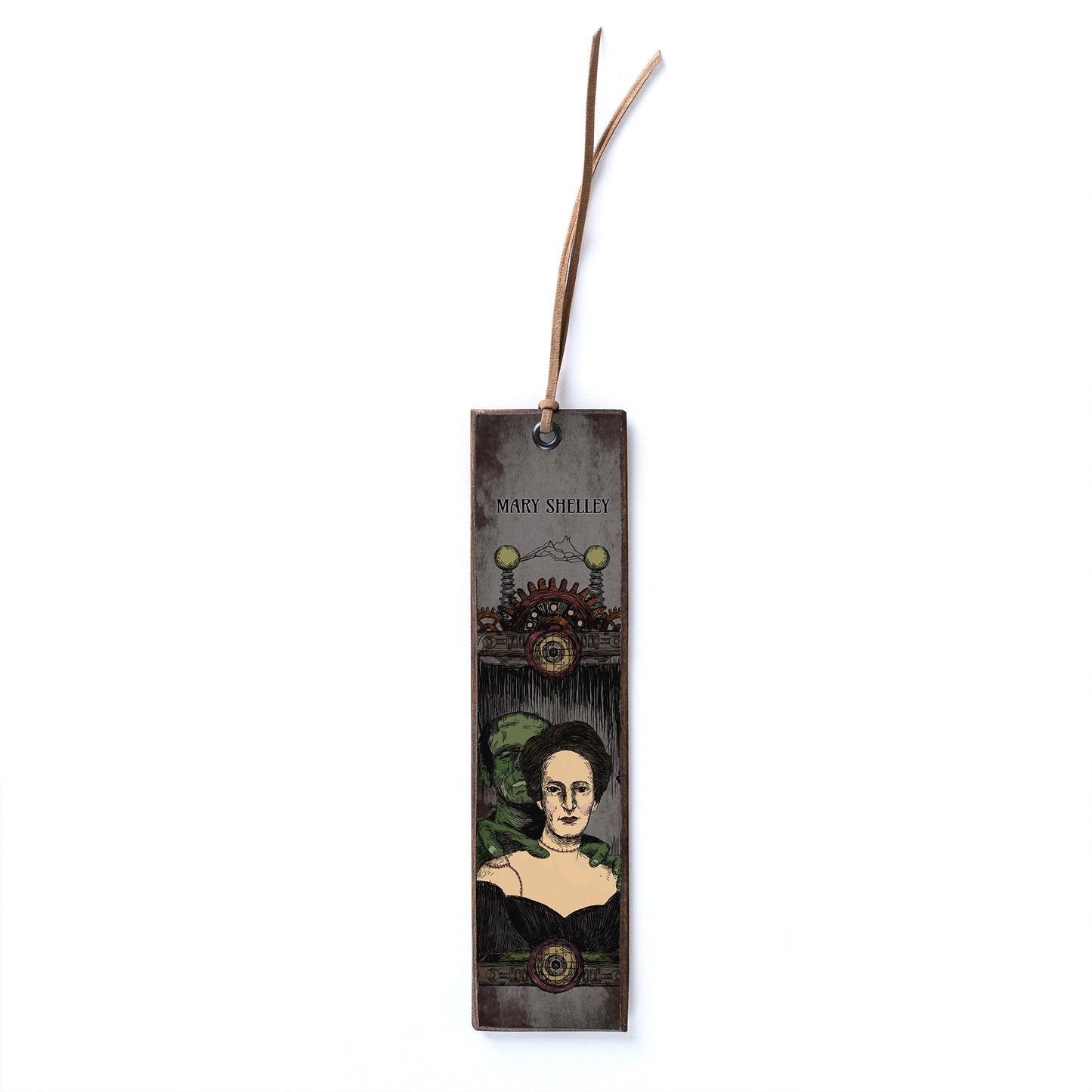 MARY SHELLEY WOODEN BOOKMARK- WB024 - Apnoia
