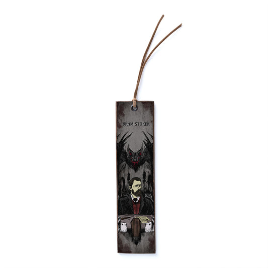 BRAM STOKER WOODEN BOOKMARK - WB026 - Apnoia