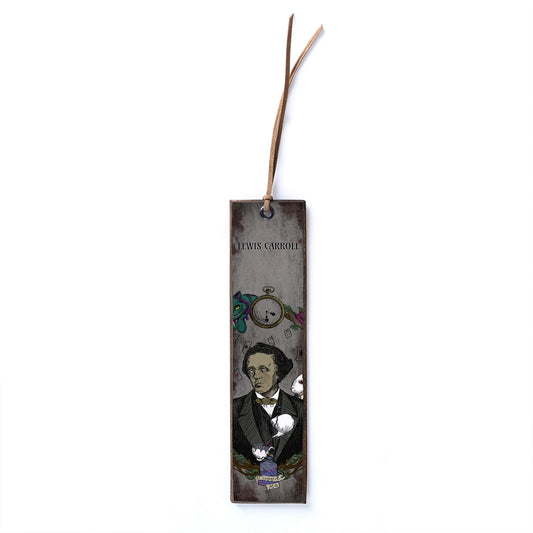 LEWIS CARROLL WOODEN BOOKMARK - WB028 - Apnoia