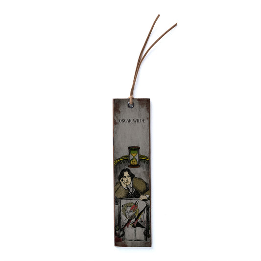 OSCAR WILDE WOODEN BOOKMARK - WB030 - Apnoia