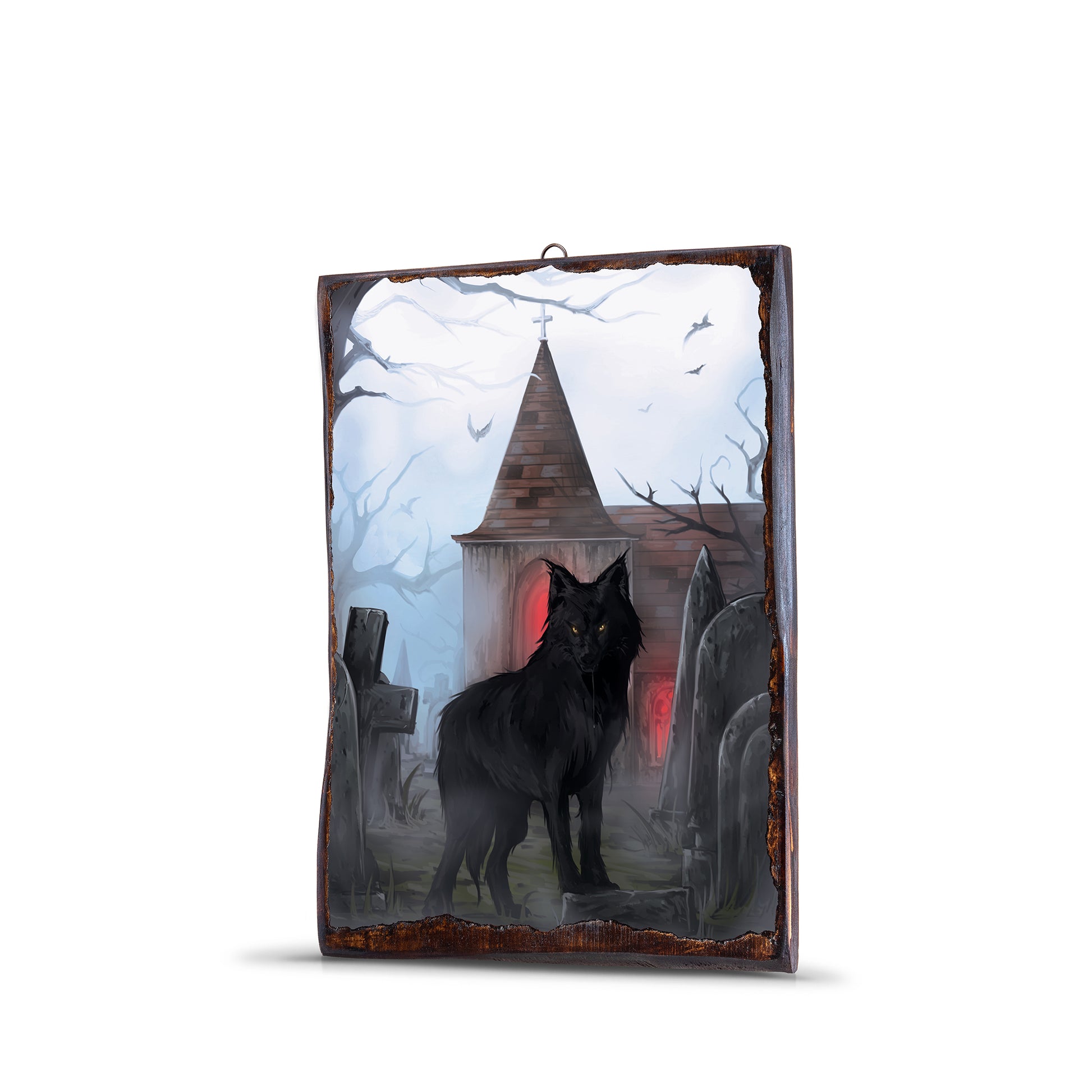 CHURCH GRIM WOODEN FRAME - WF093 - Apnoia