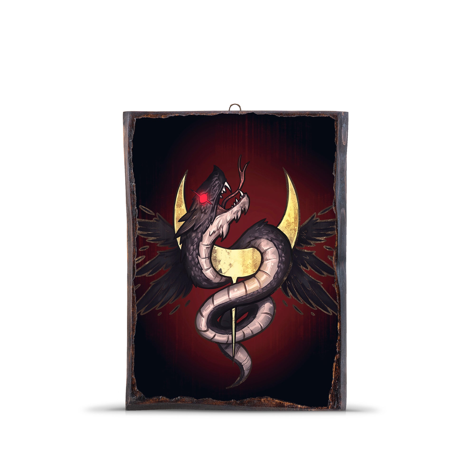 DEMON BASILISK WOODEN FRAME - WF131 - Apnoia
