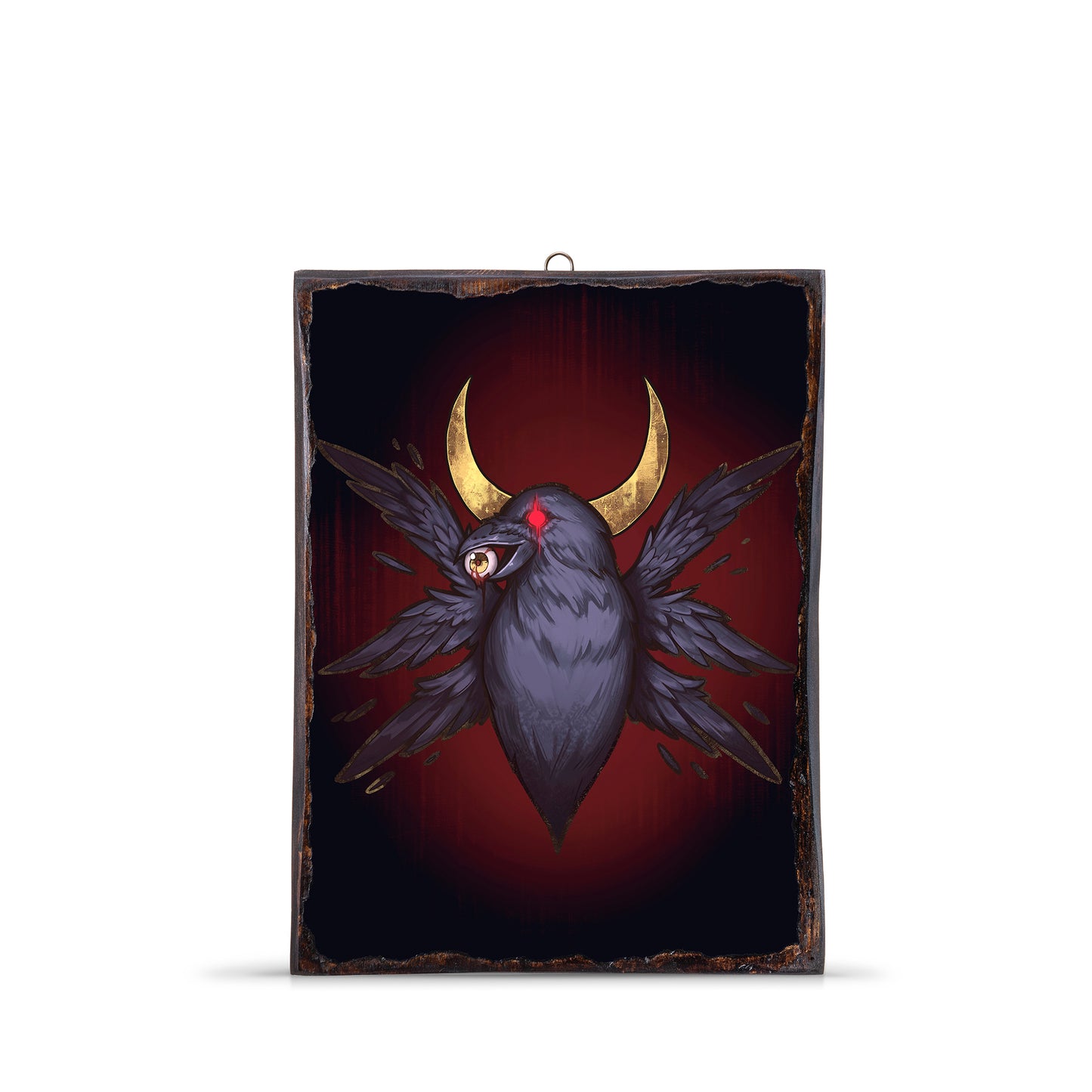 DEMON CROW WOODEN FRAME - WF132 - Apnoia