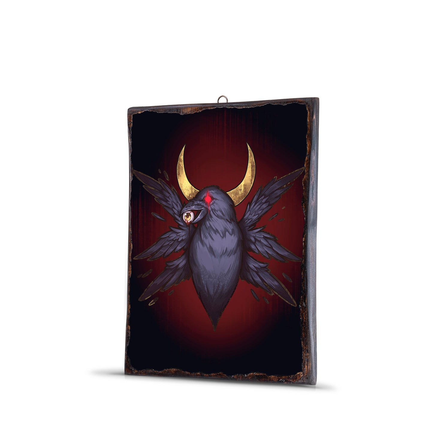 DEMON CROW WOODEN FRAME - WF132 - Apnoia