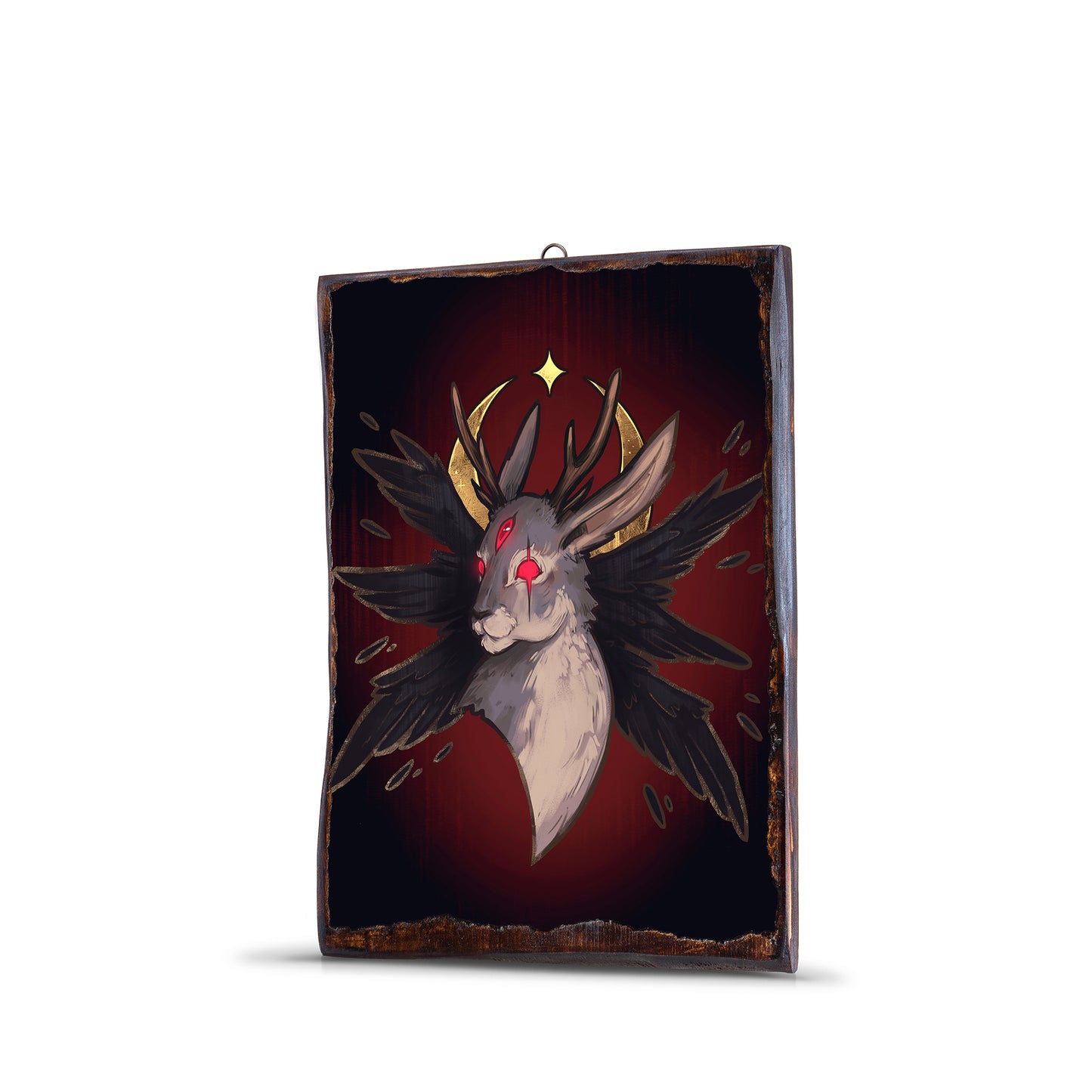 DEMON JACKALOPE WOODEN FRAME - WF134 - Apnoia