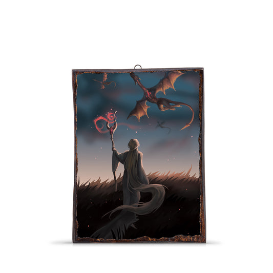 DRAGON MASTER WOODEN FRAME - WF142 - Apnoia