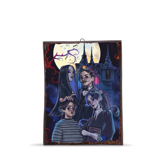 THE ADDAMS FAMILY WOODEN FRAME - WF151